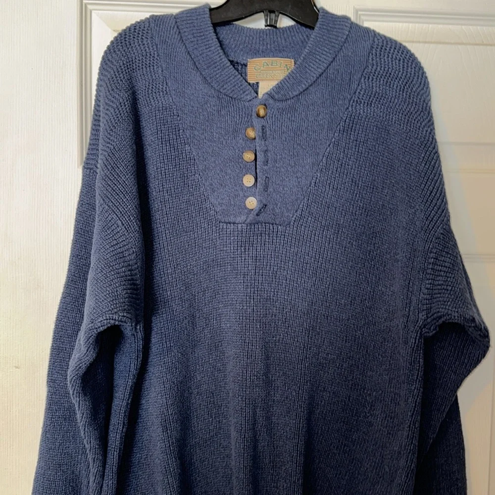 3/$30 Vintage Cabin Essentials Cotton Sweater - Picture 1 of 7